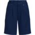 Women's Plus Size Soft Polish High Rise Pleated 10" Shorts, Front