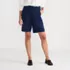 Women's Soft Polish High Rise Pleated 10" Shorts, Front