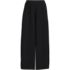 Women's Petite Creaseless High Rise Palazzo Crop Pants, Front