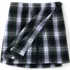 Girls Plaid A Line Tab Skort Top of Knee, alternative image