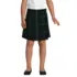 School Uniform Girls Plaid A Line Tab Skort Top of Knee, Front