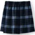 Girls Plaid A Line Tab Skort Top of Knee, Back