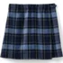 Girls Plaid A Line Tab Skort Top of Knee, Front
