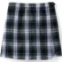 Girls Plaid A Line Tab Skort Top of Knee, Front