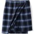 School Uniform Girls Plaid A Line Tab Skort Top of Knee, alternative image