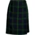 Women's Plaid  A Line Tab Skort Top of Knee , Front