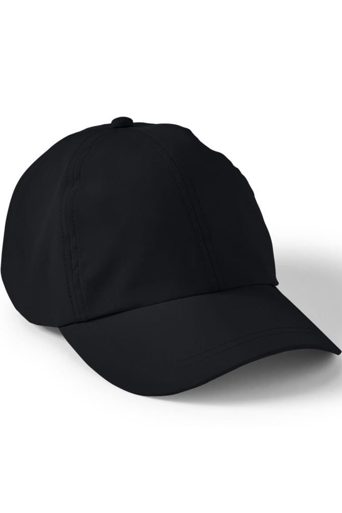 UPF 50 Performance Baseball Hat - Lands' End - Black - L-XL