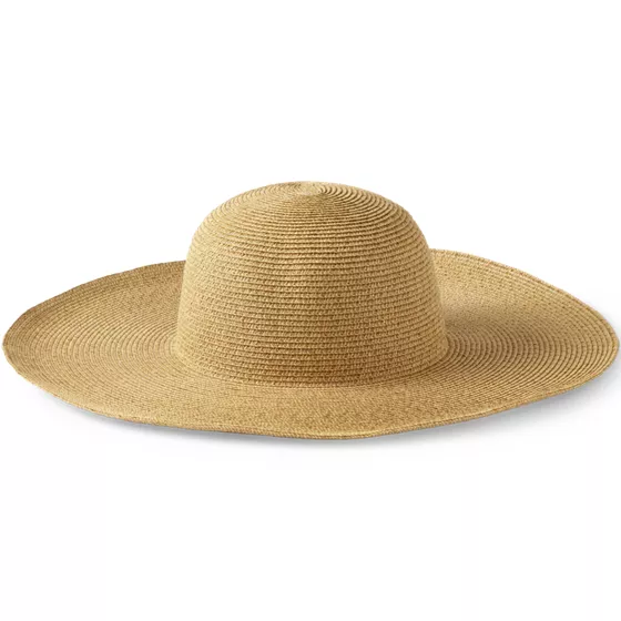 Facesaver Wide Brim Straw Hat - primary