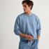 Men's Long Sleeve French Terry Vintage Wash Crewneck Sweatshirt, alternative image