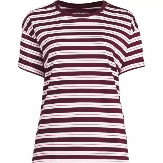 Women's Oversized Supima Short Sleeve Crew Neck T-Shirt - primary