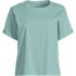 Women's Plus Size Oversized Supima Short Sleeve Crew Neck T-Shirt, Front