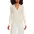 Women's Drifter Baby Cable VNeck Cardigan Sweater - Set Top, Front