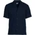 Men's Textured Camp Collar Shirt, Front