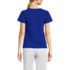 Women's Slub Flutter Sleeve V-Neck T-Shirt, Back