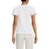 Women's Slub Flutter Sleeve V-Neck T-Shirt, Back