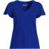 Women's Slub Flutter Sleeve V-Neck T-Shirt, Front