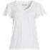 Women's Slub Flutter Sleeve V-Neck T-Shirt, Front