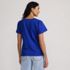 Women's Slub Flutter Sleeve V-Neck T-Shirt, Back