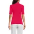 Women's Elbow Sleeve Lightweight Jersey Embellished Polo, Back
