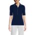 Women's Elbow Sleeve Lightweight Jersey Embellished Polo, Front