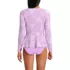 Women's SunShade UPF 50 Long Sleeve Pique Peplum Rash Guard, Back