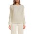 Women's Aran Cable Crew Neck Sweater, Front