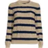 Women's Aran Cable Crew Neck Sweater, Front