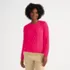 Women's Aran Cable Crew Neck Sweater, Front