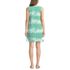 Women's Cotton Jersey Notch Neck Dress, Back