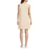 Women's Cotton Jersey Notch Neck Dress, Back