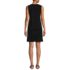 Women's Petite Cotton Jersey Notch Neck Dress, Back