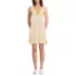 Women's Cotton Jersey Notch Neck Dress, Front
