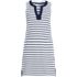 Women's Cotton Jersey Notch Neck Dress, Front