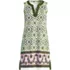 Women's Cotton Jersey Notch Neck Dress, Front
