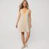 Women's Cotton Jersey Notch Neck Dress, Front