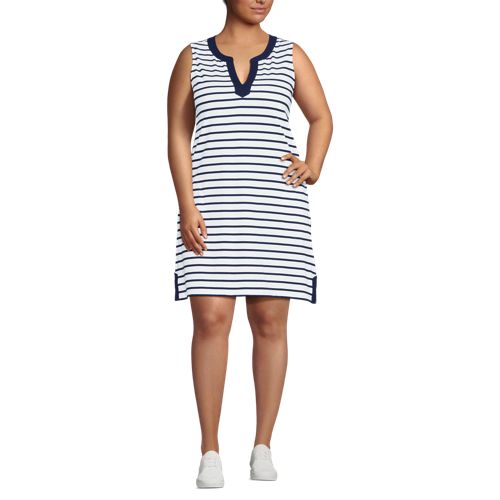 Women's Plus Size Blue Dresses | Lands' End