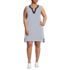 Women's Plus Size Cotton Jersey Notch Neck Dress, Front