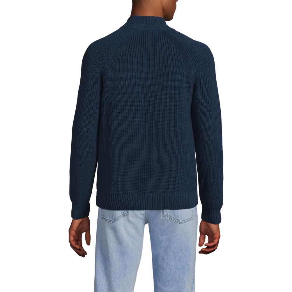Men's Drifter Quarter Zip Sweater | Lands' End