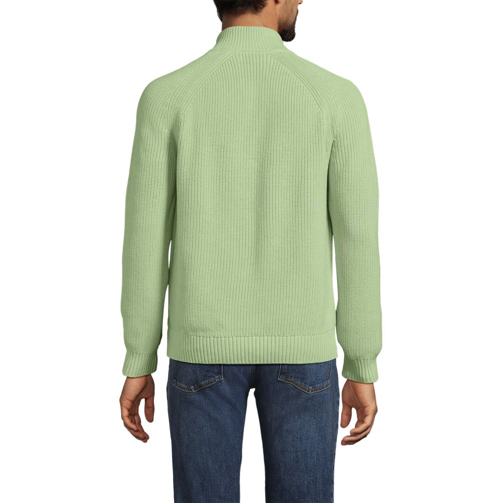 Men's Drifter Quarter Zip Sweater | Lands' End