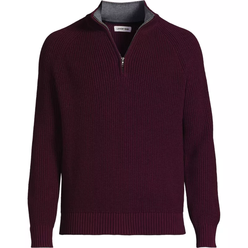 Men's Drifter Quarter Zip Sweater, Front