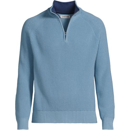 90s USA製 LANDS' END DRIFTER SWEATER Men's Drifter Quarter Zip Sweater | Lands' End