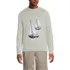Men's Long Sleeve Drifter Sailboats Sweater, Front
