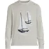Men's Long Sleeve Drifter Sailboats Sweater, Front