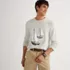 Men's Long Sleeve Drifter Sailboats Sweater, alternative image