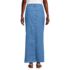 Women's Soft Denim Maxi Skirt, Back