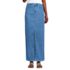 Women's Soft Denim Maxi Skirt, Front