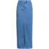 Women's Soft Denim Maxi Skirt, Front