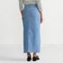 Women's Soft Denim Maxi Skirt, Back