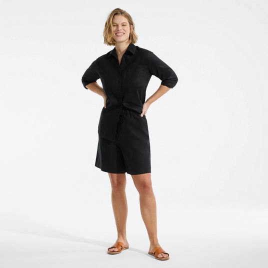 plus size black dress shorts Plus Size Short Plissado Preto Short Plus Size Feminino Berry Laise Preta