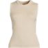 Women's Cotton Viscose Braided Neck Tank Sweater, Front